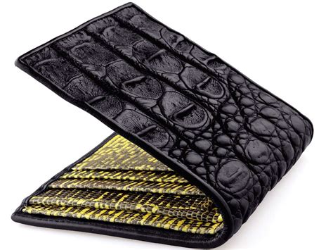 gucci croc skin wallet|Crocodile Skin Wallet .